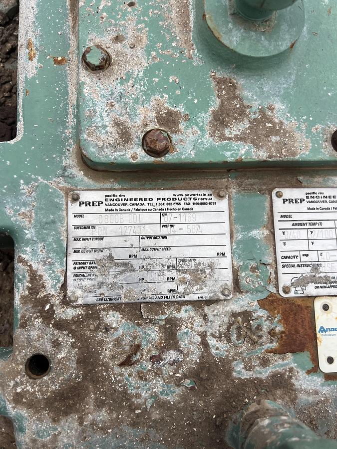 Used Pacific Rim Engineered Products 0800B DDI Torque Converter Transmission