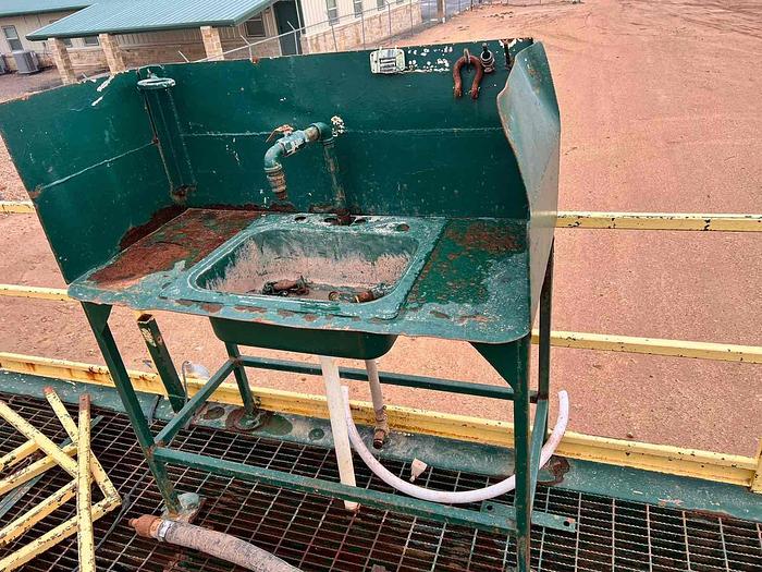 Used Mobile Mud Mixing Tank 250 BBL