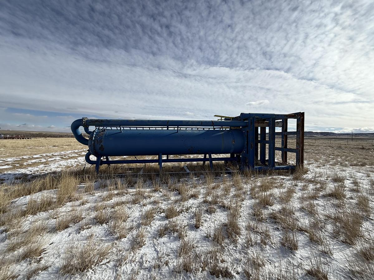 Used Gas Buster on Skid Rig #235 