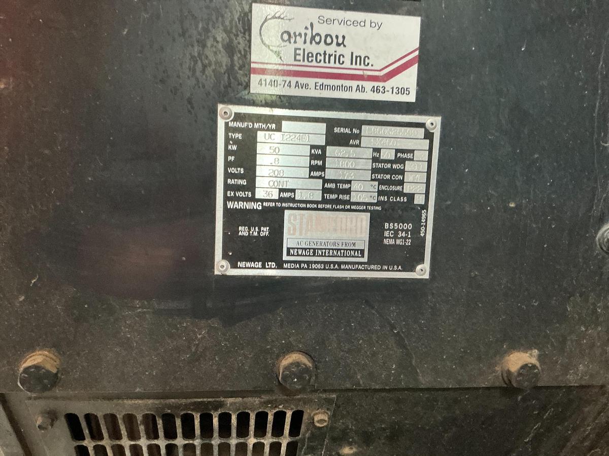 Used Isuzu 4BD1 P1V Diesel Generator