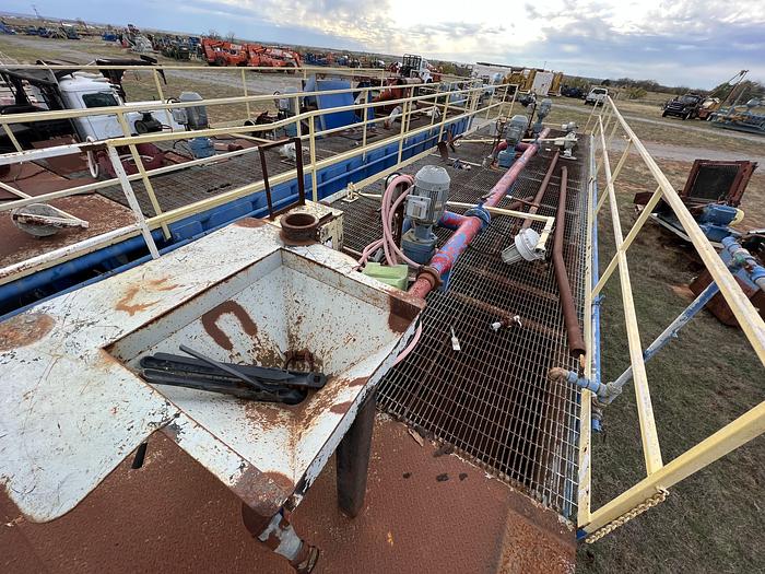 Used Mud Pits 800 BBL Tank System