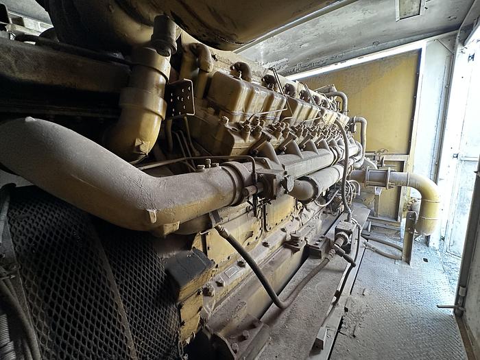 Used Cat D399 Diesel Generator Set 1030kw
