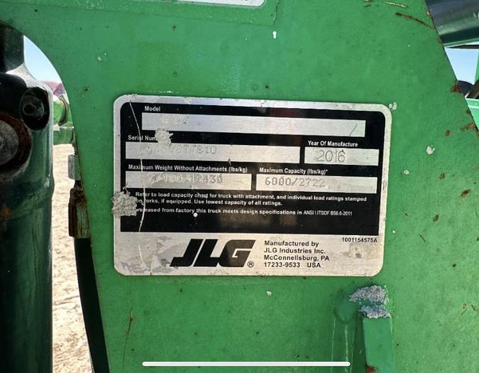 Used 2016 JLG SkyTrak 6042