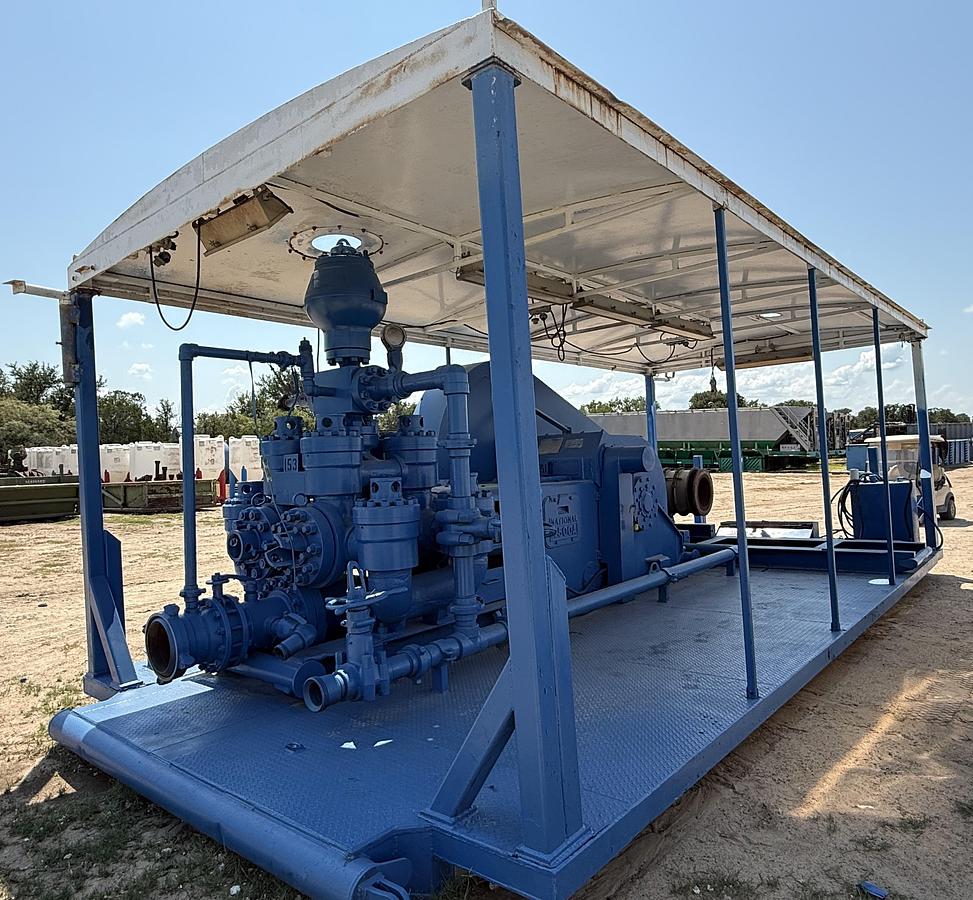 Used National K-500A Duplex Mud Pump