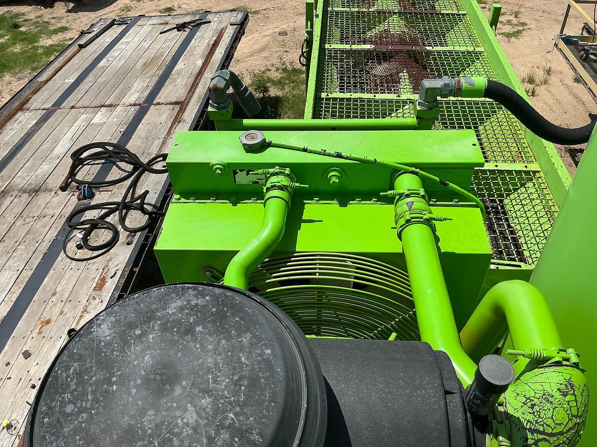 Used Isuzu Diesel Engine on Skids