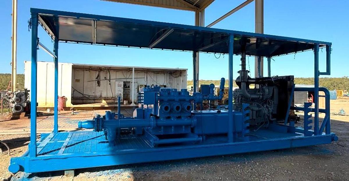 Used RS-W440 Triplex Piston Mud Pump