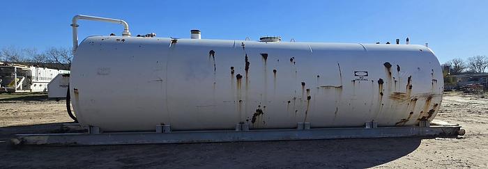 Used 12,000 Gallon Skidded Fuel Tank