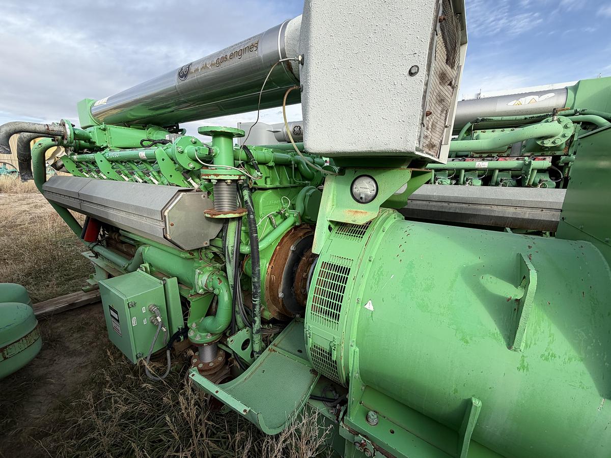 Used 2011 General Electric Jenbacher JGS 320 GS Natural Gas Generator 1712KW