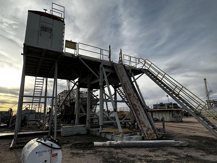 Used 2006 RG Petro Oil Drilling Rig 1300 HP Trailer Mounted