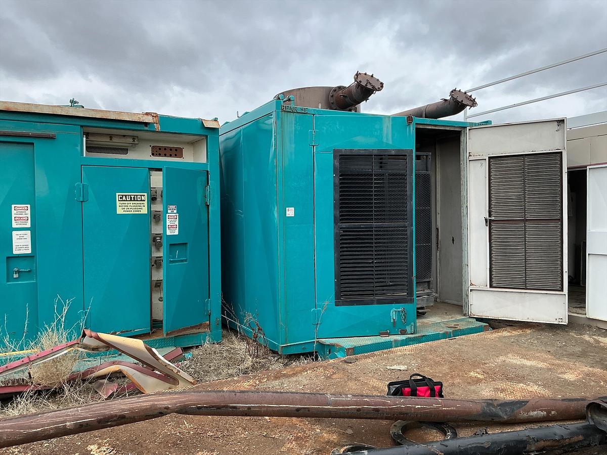 Used Welded Steel 2-Station Gen House
