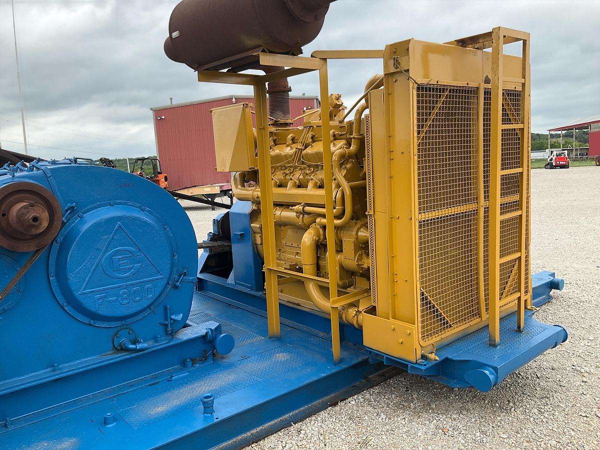 Used Continental Emsco F-800 Mud Pump 