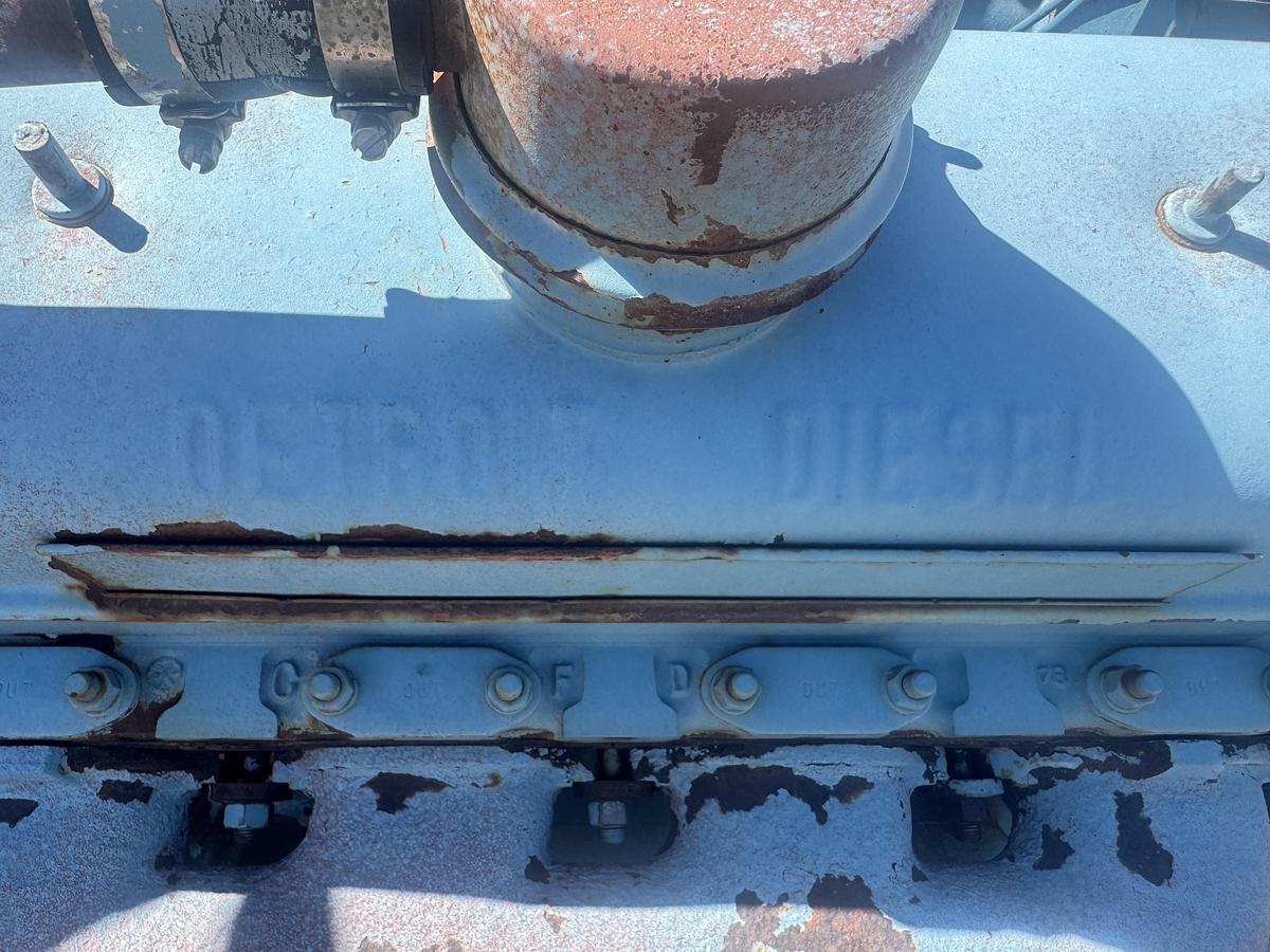 Used Skid mounted pump Shop made