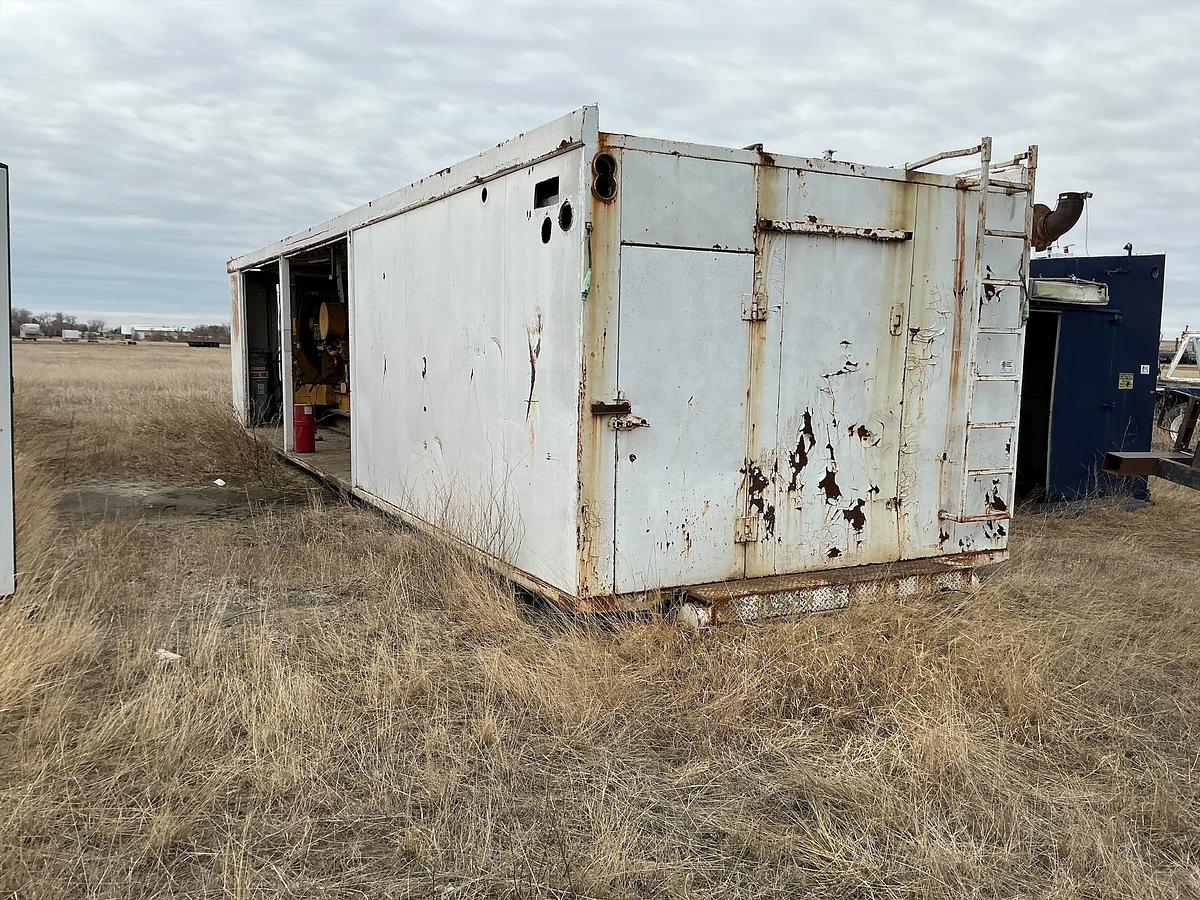 Used Cat Generator, Skid, (With Air Compressors) 