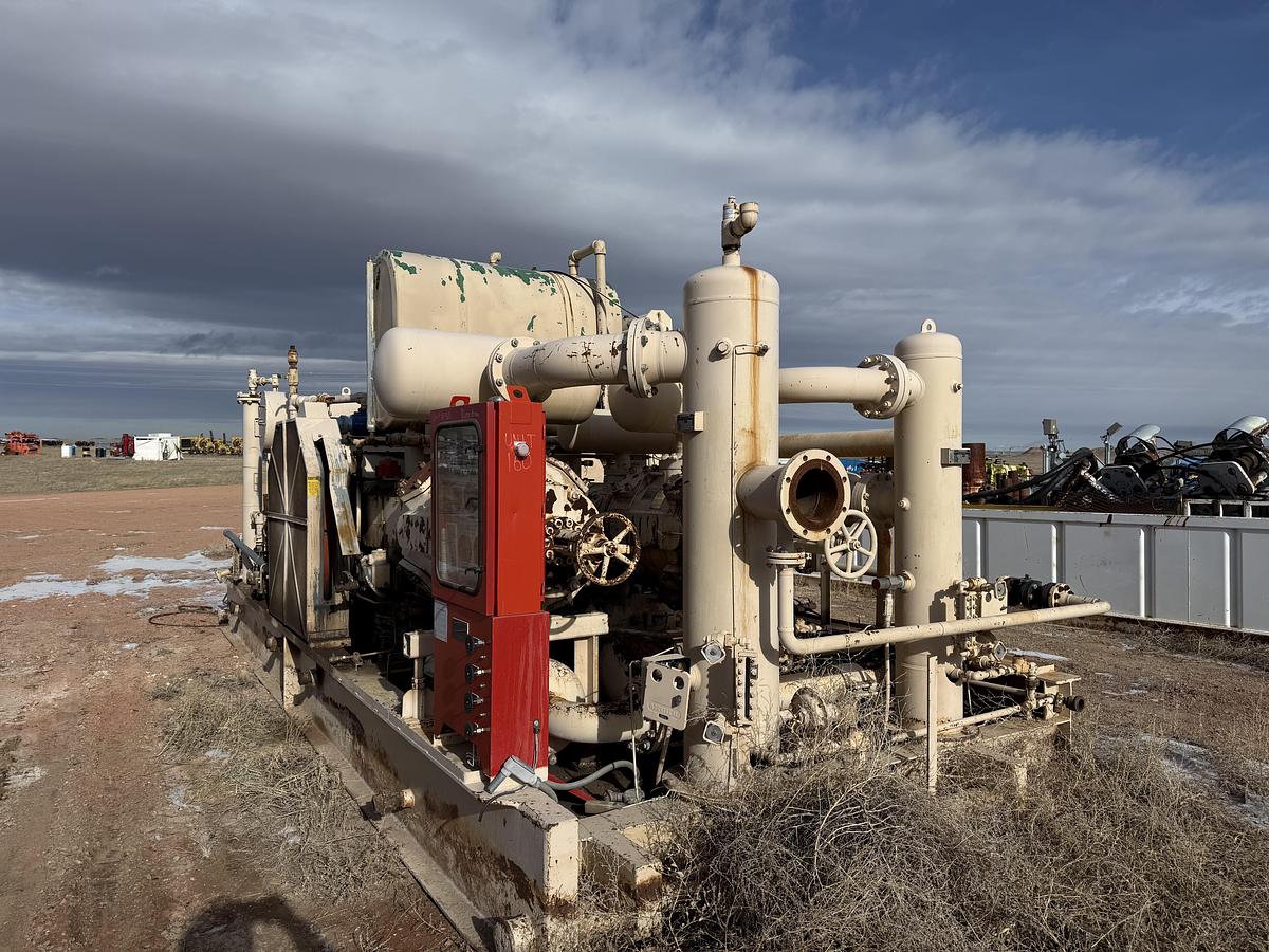 Used AJAX YK11 DAE Methane Compressor Unit