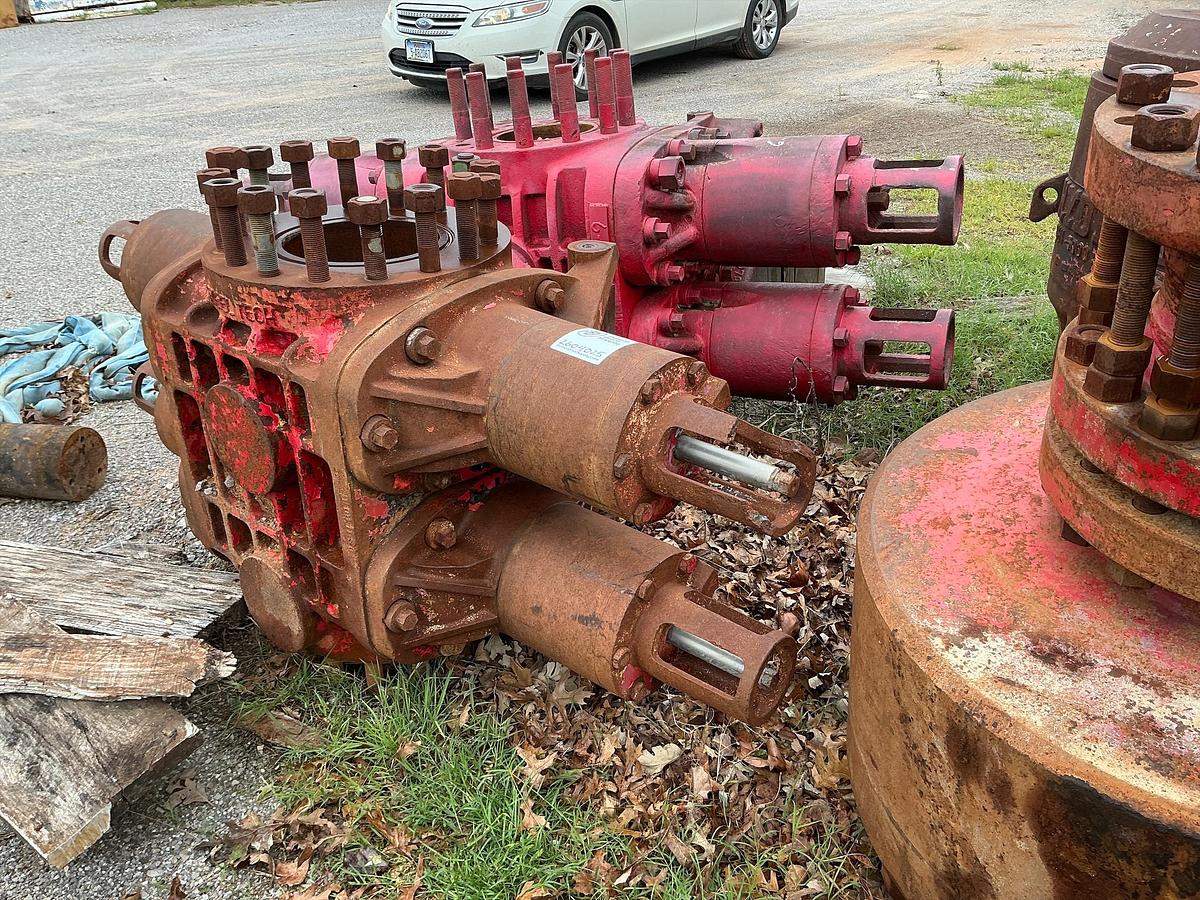 Used Steel Tech Double Ram BOP