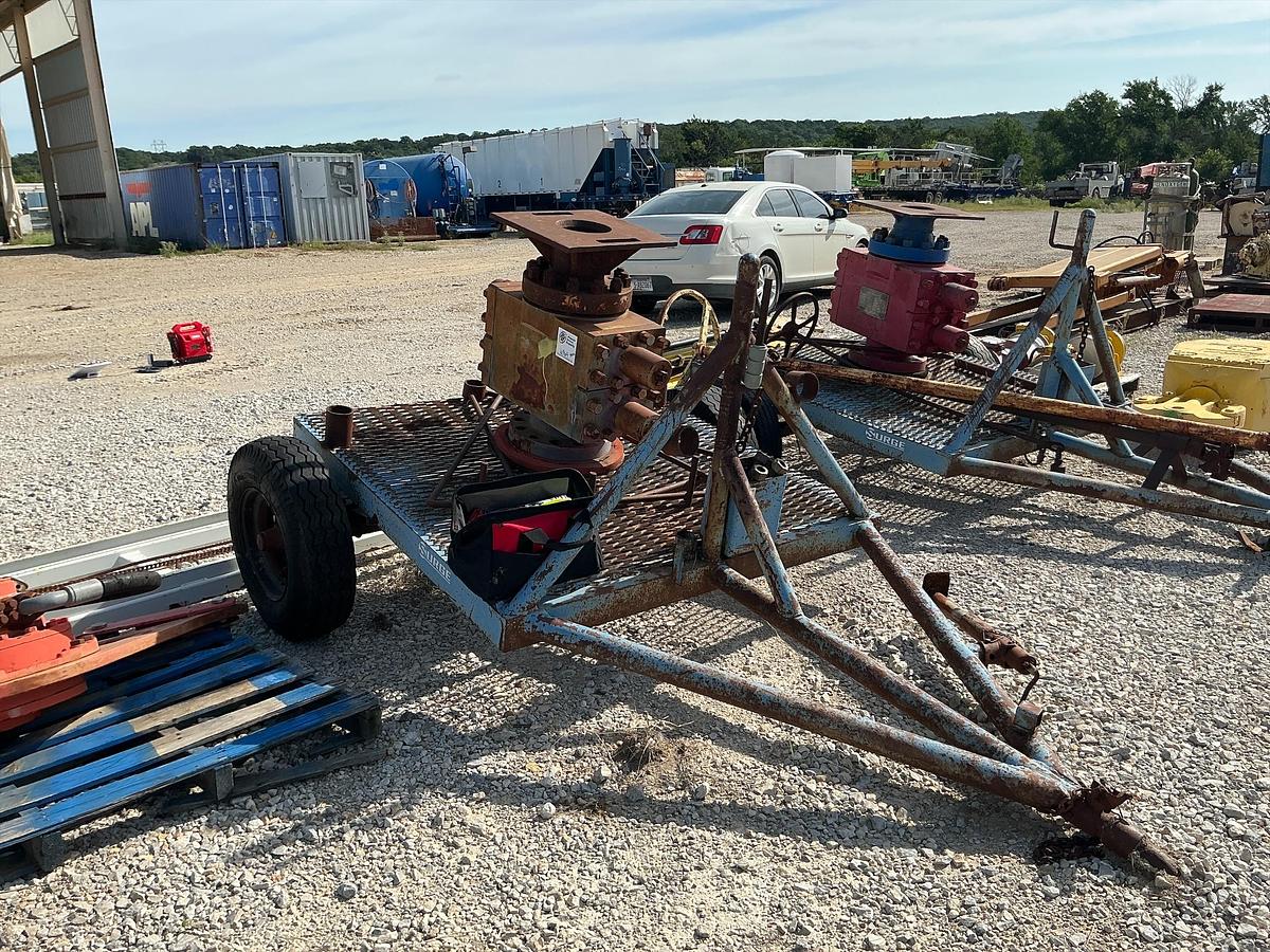 Used Manual Double Shutter BOP Trailered