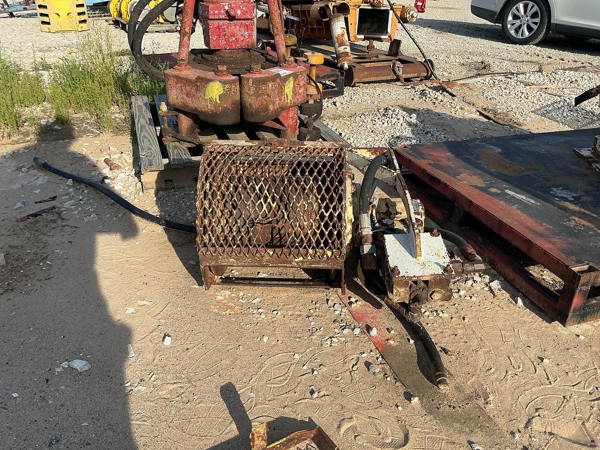 Used Braden Air Powered Tugger Winch