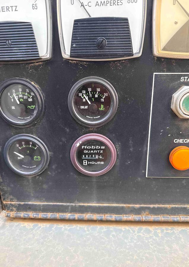 Used Detroit Diesel Series 60 600KW Diesel Generator Set