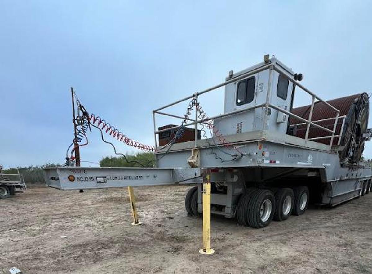 Used 2014 Total Trailer Mounted Coil Tubing Unit