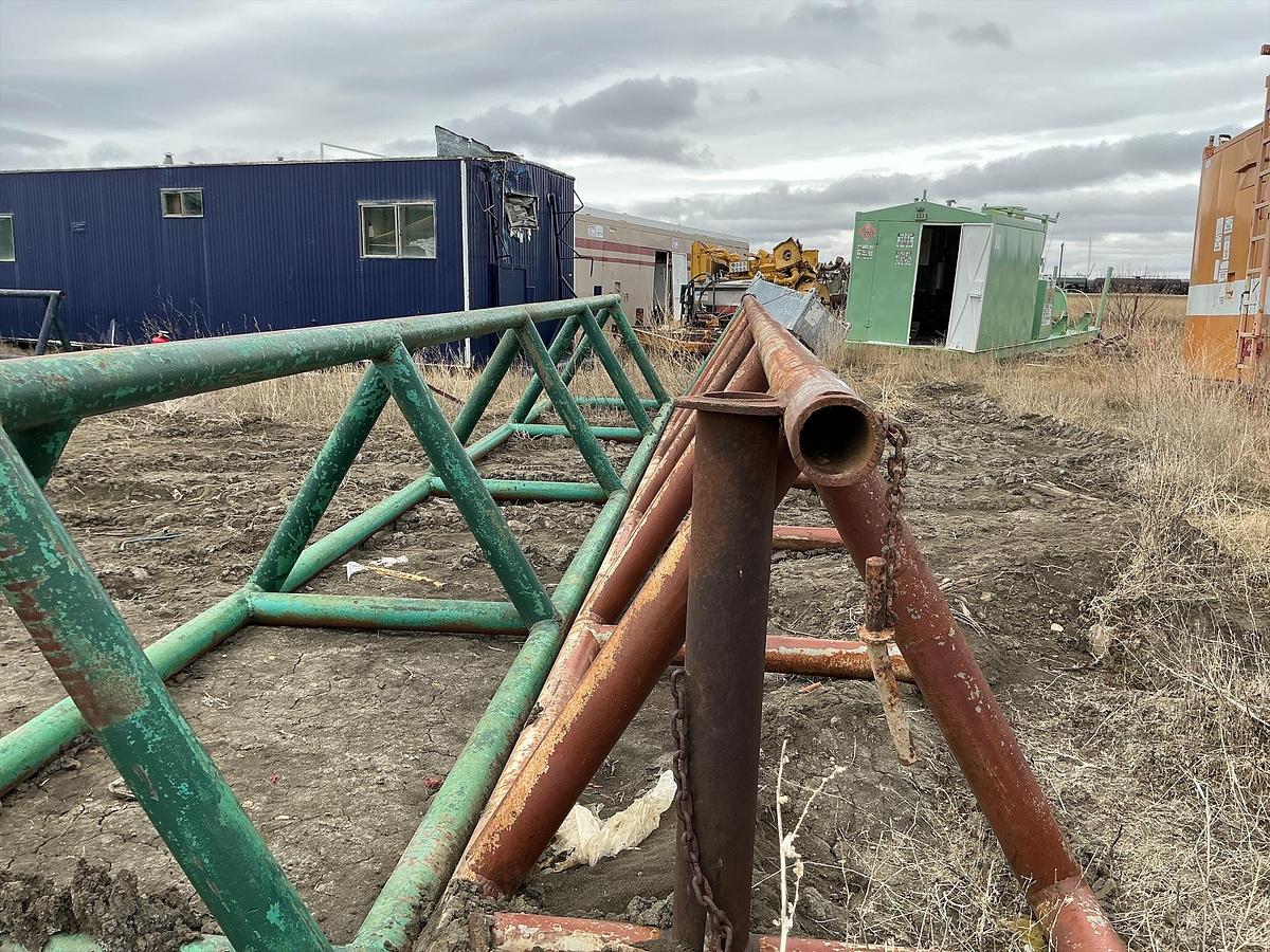 Used Welded Steel Pipe Racks