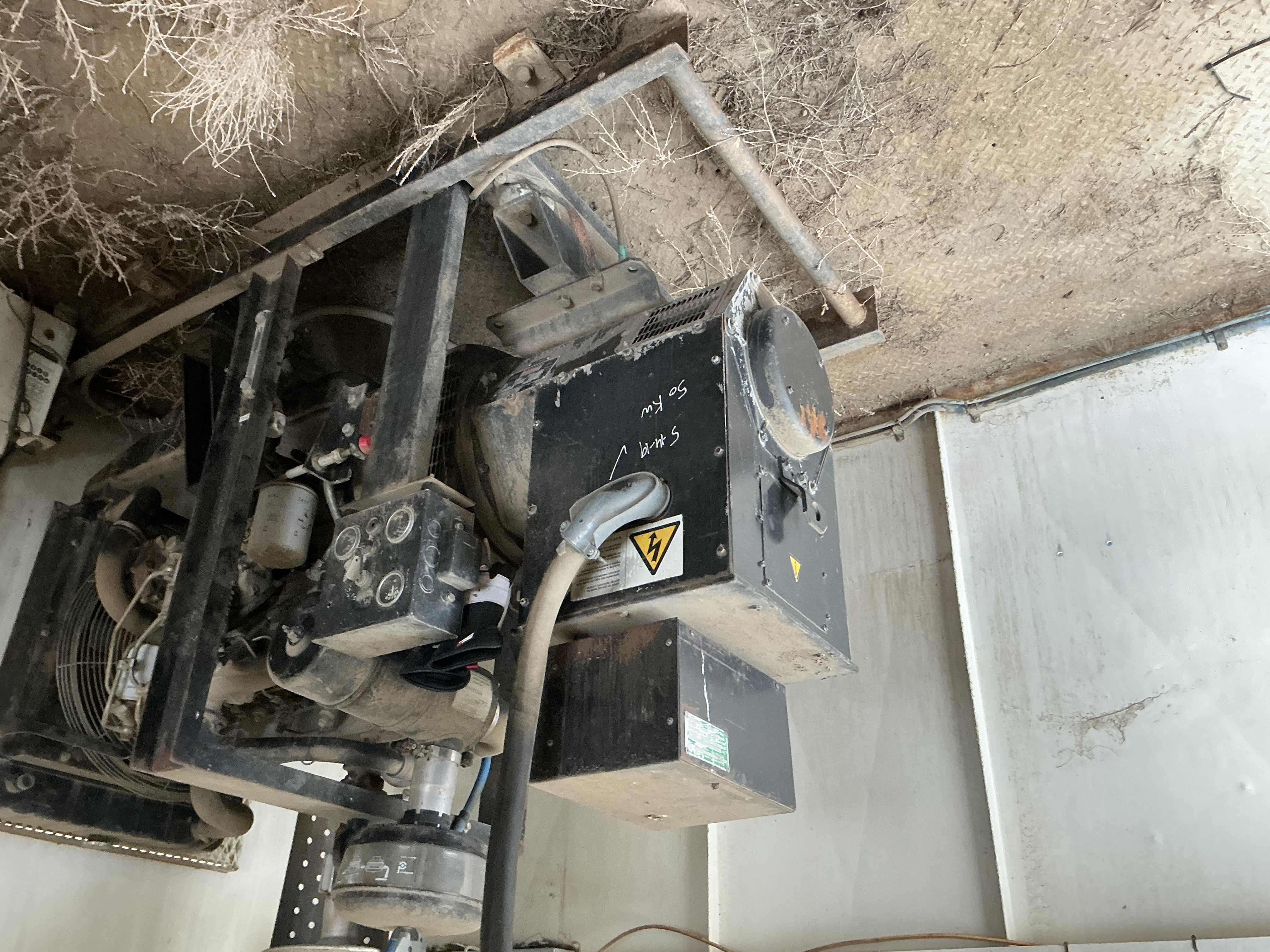 Used Isuzu 92D23 Diesel Generator 