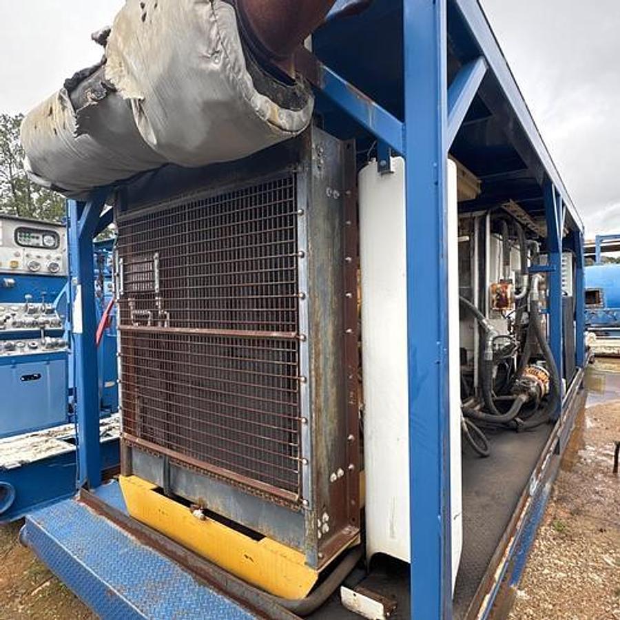 Used 2010 CATERPILLAR C18 Diesel Engine, FDS TOP DRIVE Hydraulic Power Unit