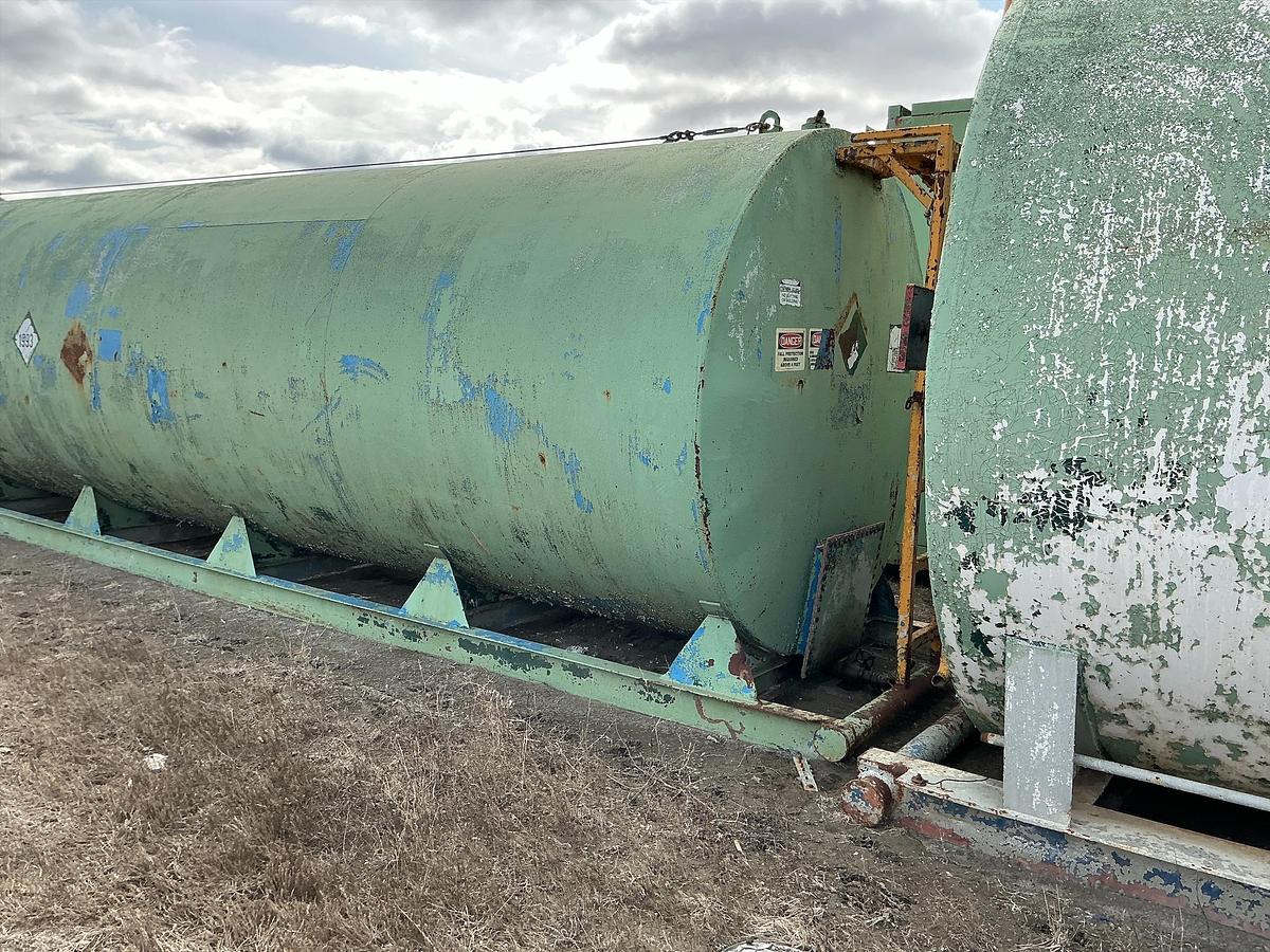 Used 10,000 Gallon Diesel Fuel Welded Steel Tank