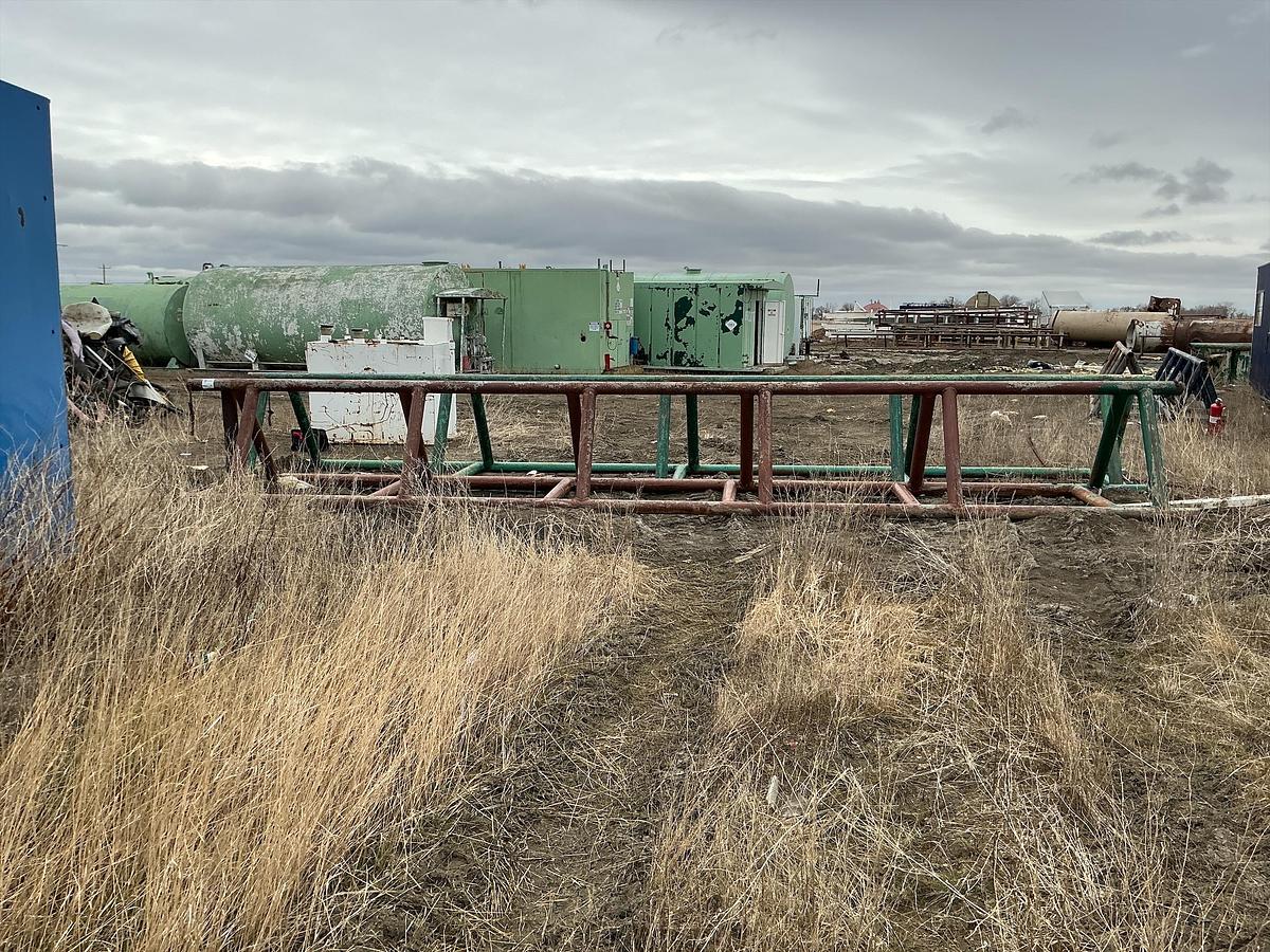 Used Welded Steel Pipe Racks