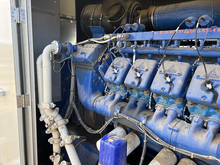 Used 2003 Deutz TBG V12 N/G 1460kva generator