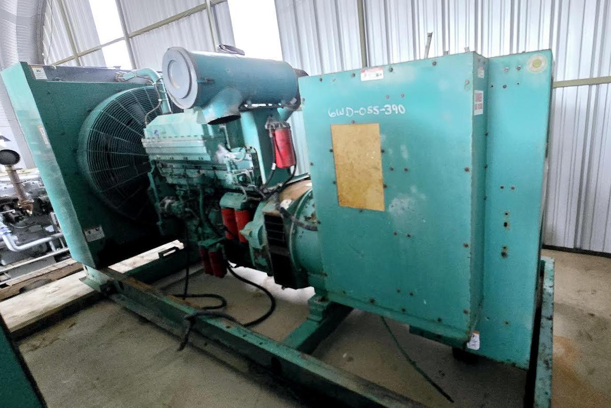 Used Cummins Powered Generator