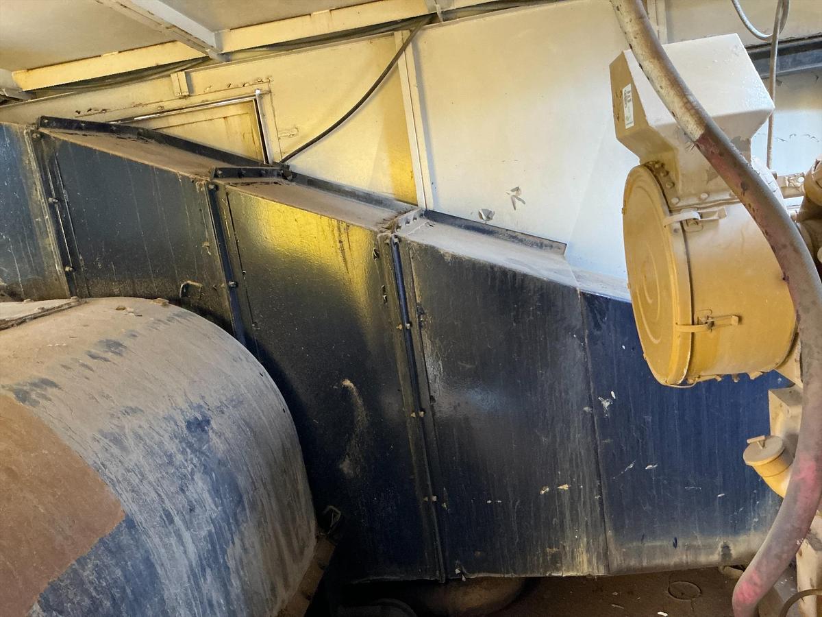 Used Welded Steel Enclosed Mud Pump Shed Skid 