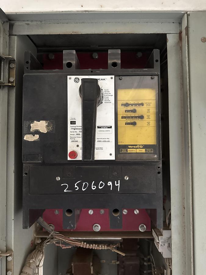 Used General Electric 1600 amp