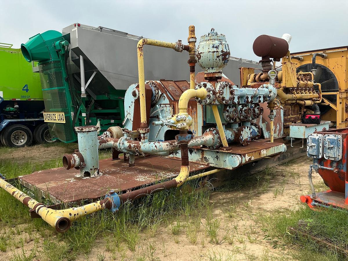 Used Mud Pump Skid