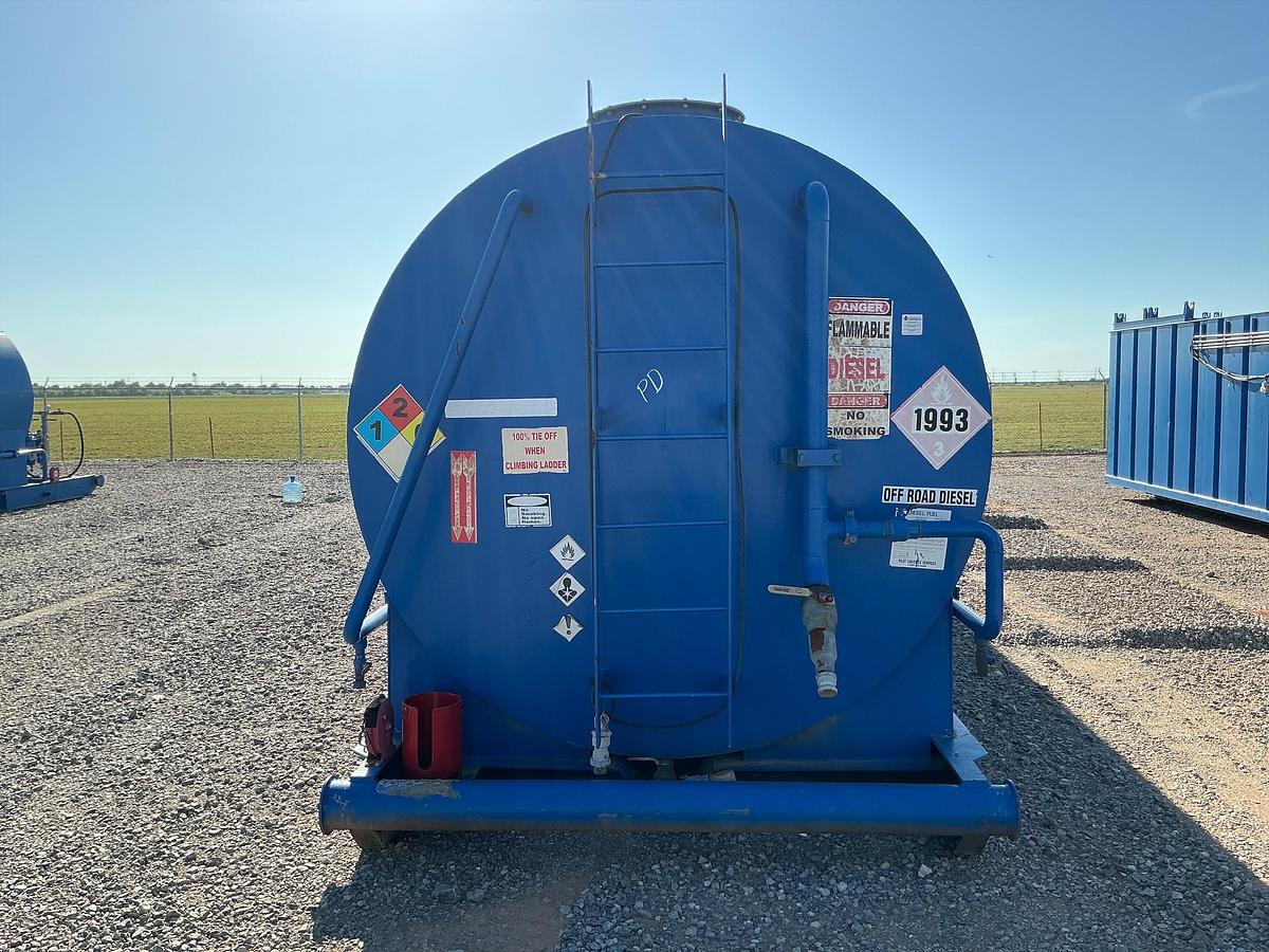Used Welded Steel Fuel Tank H&P