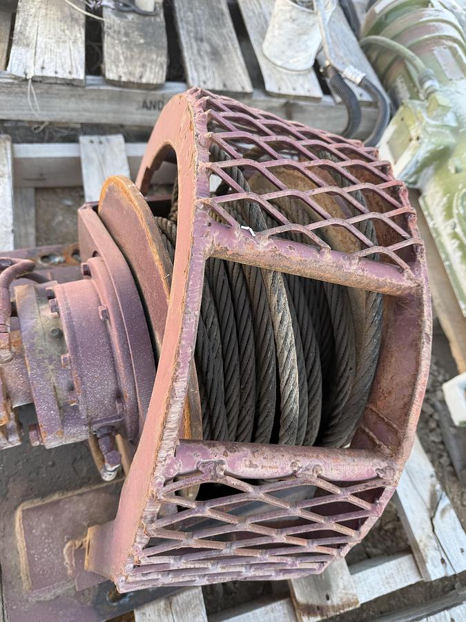 Used Braden Hydraulic Winch