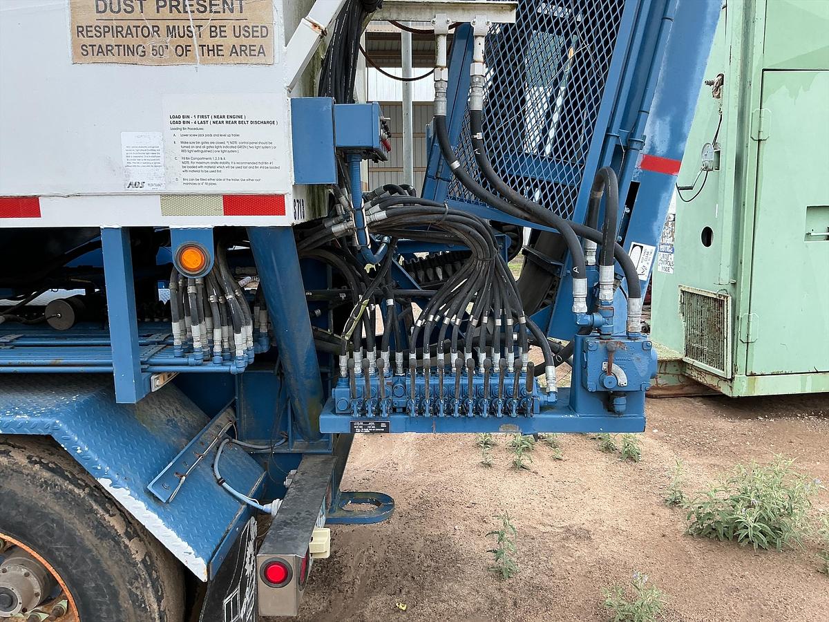 Used 2007 Appco Sand King FS-30 Portable Transfer Trailer