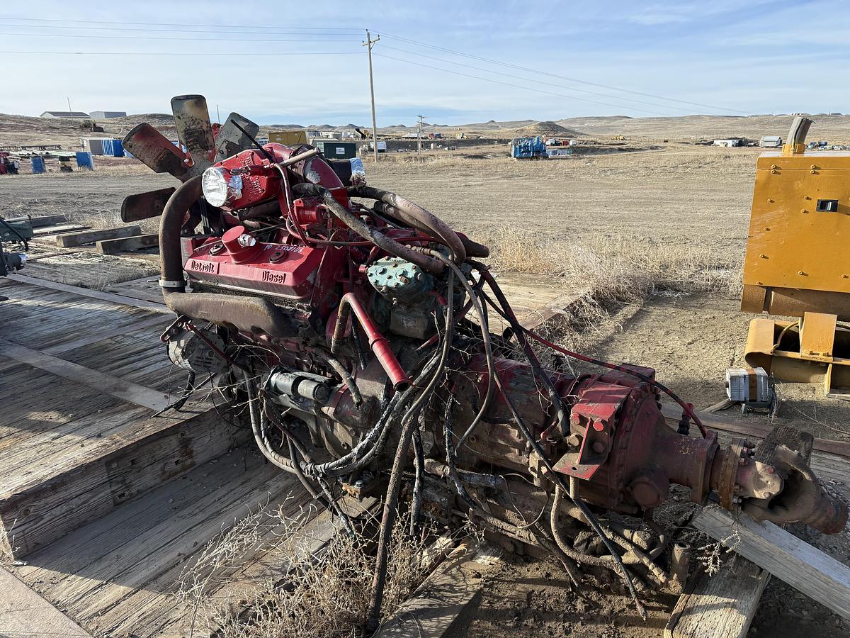 Used Detroit Diesel Engine