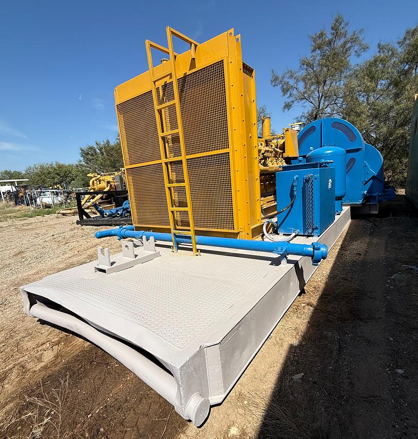 Used National Oilwell 9-P-100 Triplex Mud Pump