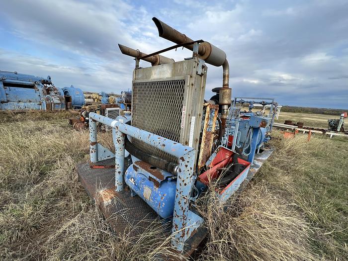 Used Ewco W250C workover mud pump