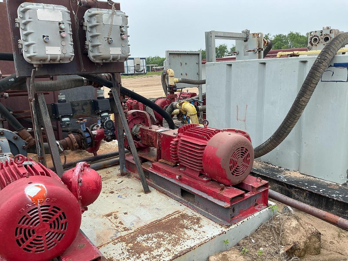 Used WCR Pump on Skid