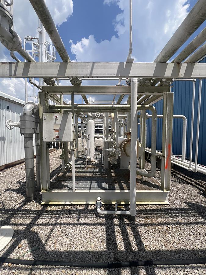 Used 1990 TH Russell CO Cooler Separator Skid