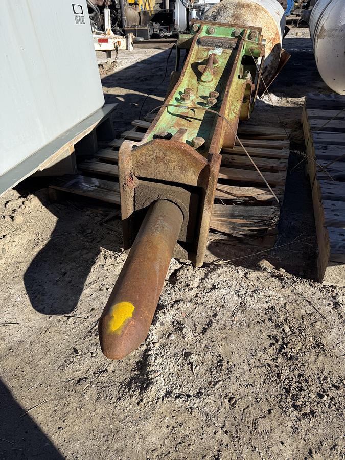Used Hydraulic Hammer Attachment