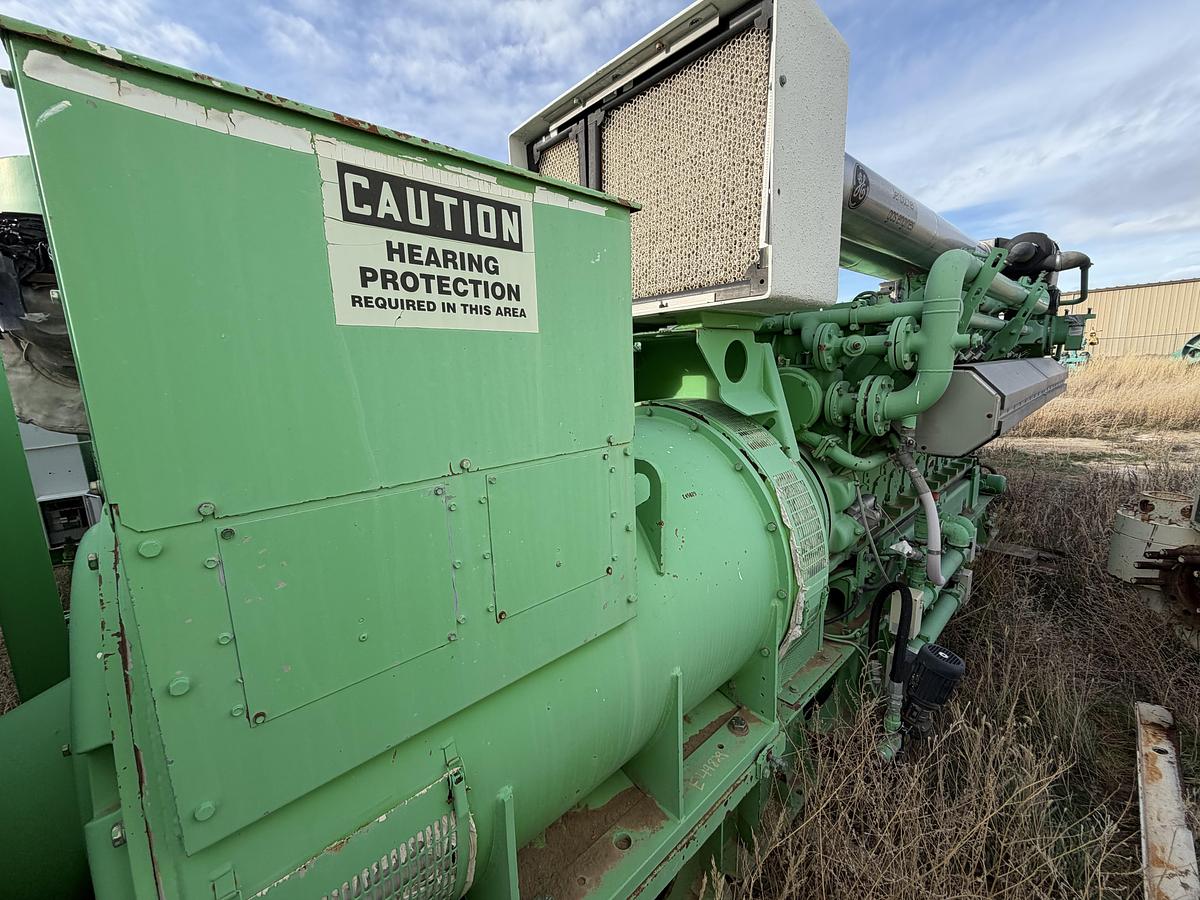 Used 2011 General Electric Jenbacher JGS 320 GS Natural Gas Generator 1712KW