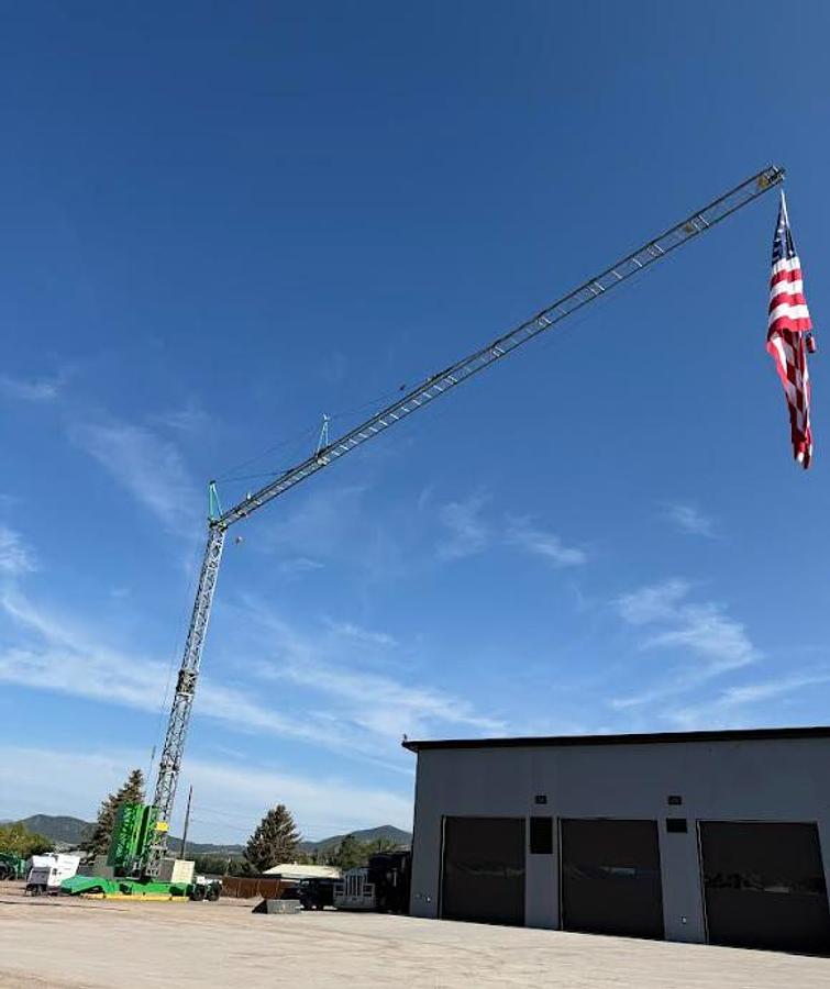 Used 2006 Koenig K-70 4.4-Ton Self-Erecting Tower Crane