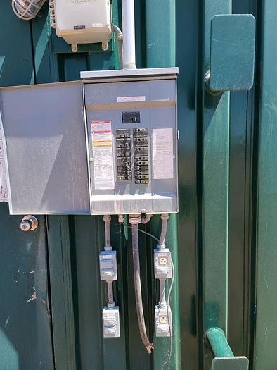 Used Shipping Container  Bathroom with Tanks