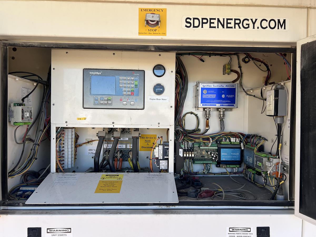 Used 2010 MAN NATURAL GAS GENERATOR 480 V MAGNAMAX 265 KW