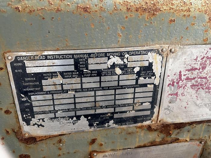Used Gardner Denver P27