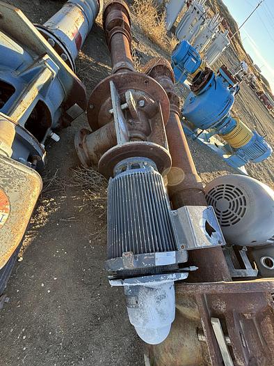 Used FLOWSERVE 14 Inch Vertical Turbine Pump