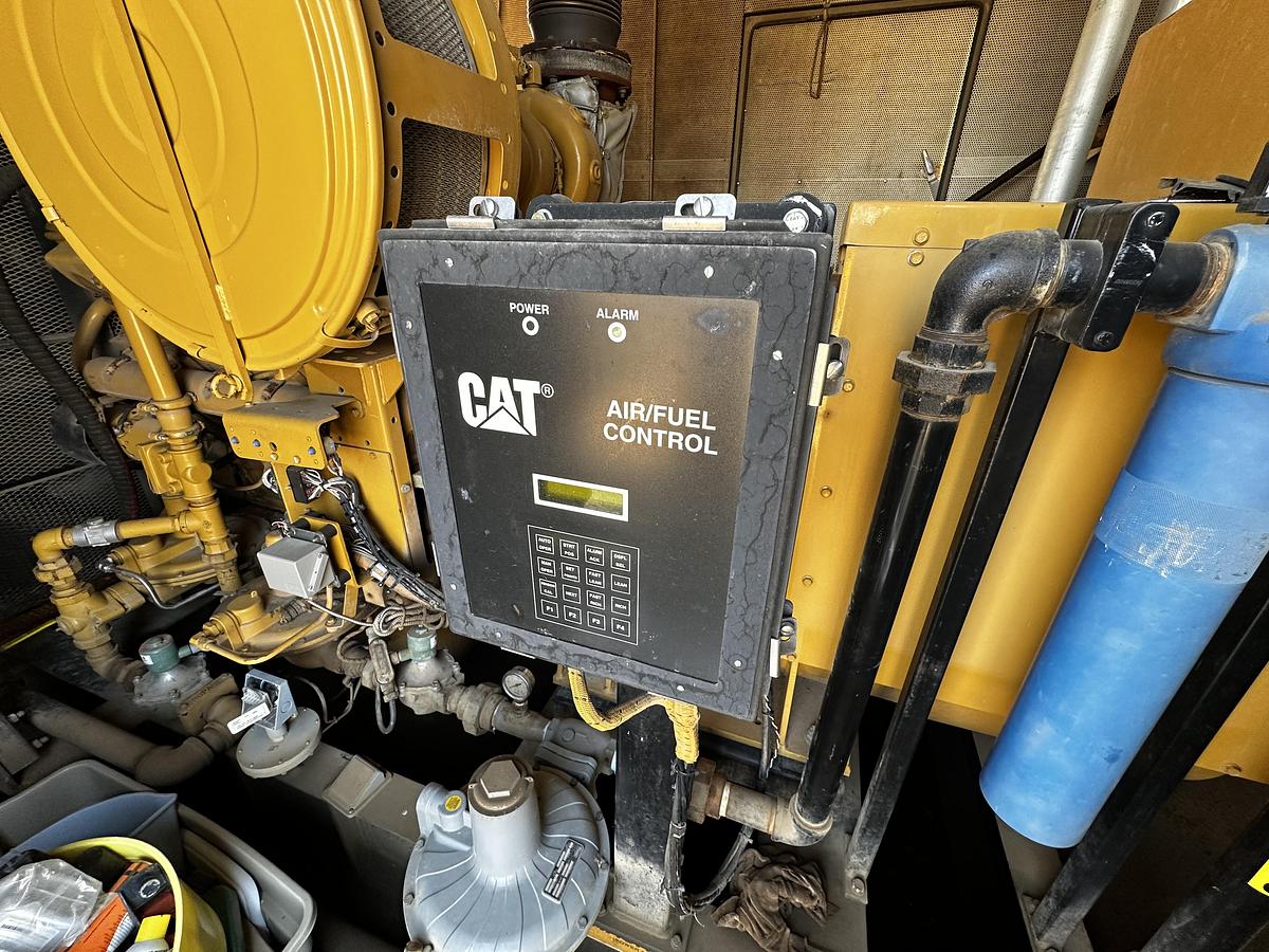 Used 2008 Cat G3408 Natural Gas 376 KVA Generator