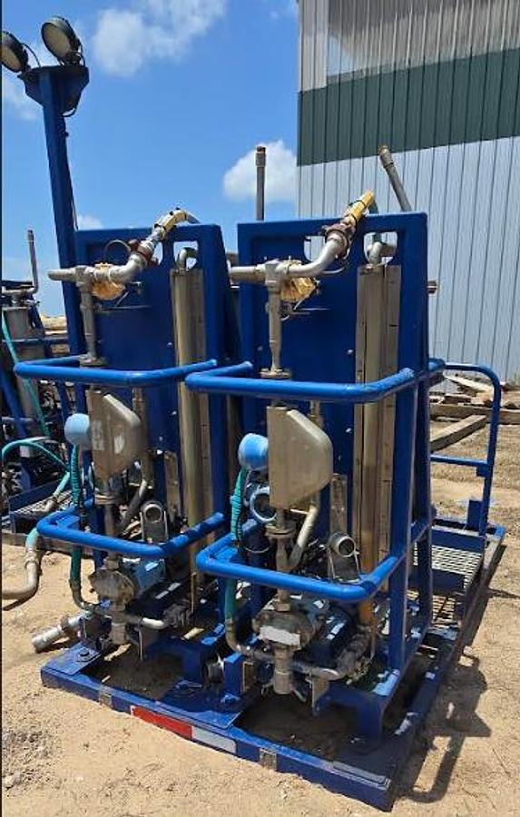 Used Dual Pump System, Skid Mounted